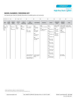 STRATOS&reg; High Bay Rack Lighter
