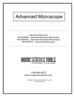Advanced Microscope - Home Science Tools