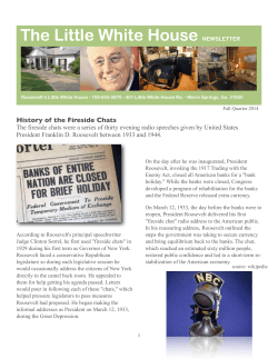 The Little White House NEWSLETTER