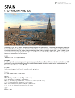 study abroad spring 2016