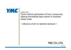 Chiral method optimization of ionic compounds in reversed phase
