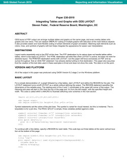 230-2010: Integrating Tables and Graphs with ODS