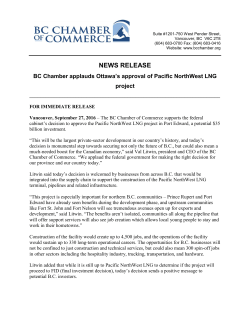 Federal Decision on LNG_Release_Final