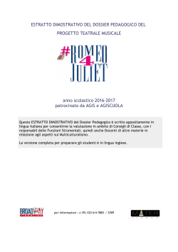 RoMEO4JULIET - Istituto Comprensivo "A. Manzoni &ndash; D. Alighieri"