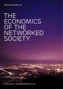 The economics of the networked society