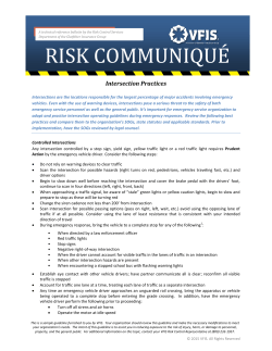 Intersection Practices VFIS