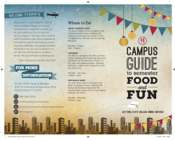 Meal Plan - Daytona State College