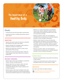The Importance of a Healthy Body