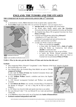 ENGLAND, THE TUDORS AND THE STUARTS