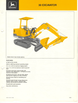 30 EXCAVATOR