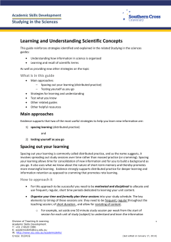 Learning and Understanding Scientific Concepts