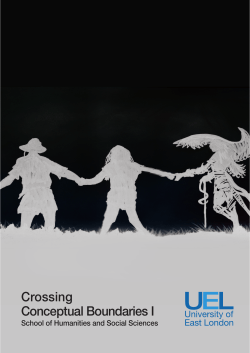 Crossing Conceptual Boundaries, 1
