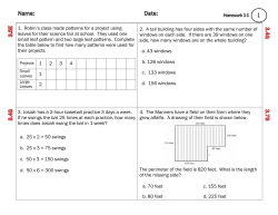 Gr3 3NW Week 3 - Hutchins Elementary School