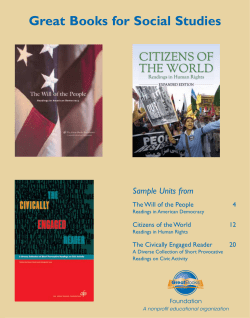 Great Books for Social Studies - Great Books Store