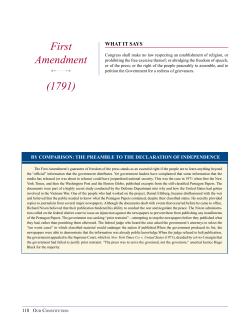 Amendment 1 - Annenberg Classroom