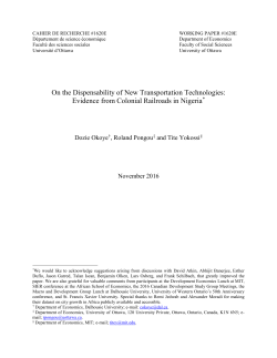 On the Dispensability of New Transportation Technologies