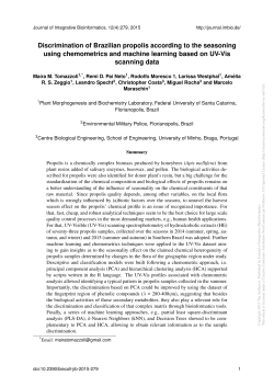 Full article  - Journal of Integrative Bioinformatics