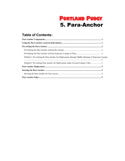 5. Para-Anchor - Portland Pudgy
