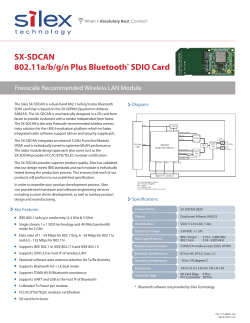 SX-SDCAN-2830 Datasheet