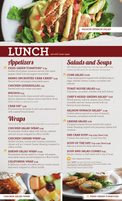 lunch - toastofcharleston.com