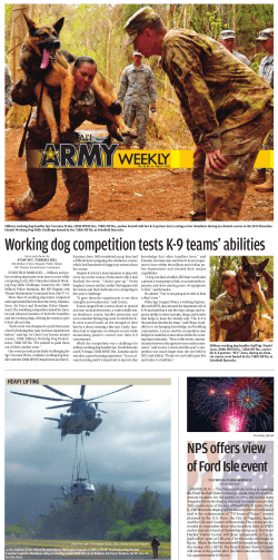 August 7 - Hawaii Army Weekly
