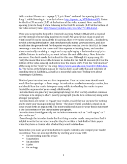 Introductions DLA - Glendale Community College