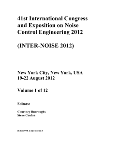 41st International Congress and Exposition on