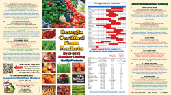 Georgia Certified Farm Markets Georgia Certified Farm Markets 3