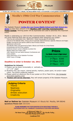 SCHOOL POSTER CONTEST 2012