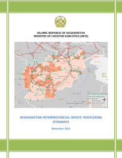 Afghanistan-inter-provincial-opiate-trafficking