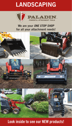 Landscaping Attachment Overview