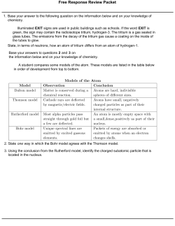 Free Response Review Packet