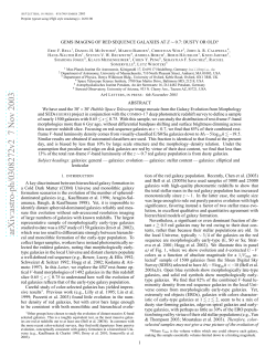 GEMS Imaging of Red Sequence Galaxies at z~ 0.7: Dusty or Old?