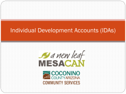 Save Money to Make Money