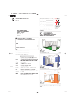 PDF Standard Stand Construction