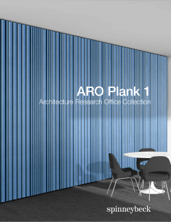 ARO Plank 1 - Spinneybeck