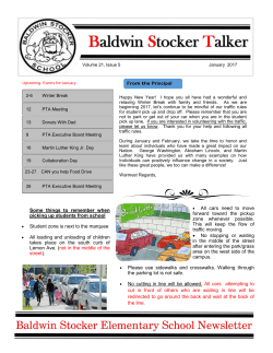 Some things to remember when picking up students from school