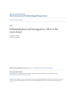 Industrialization and immigration : labor at the river`s bend