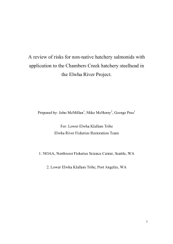 A review of risks for non-native hatchery