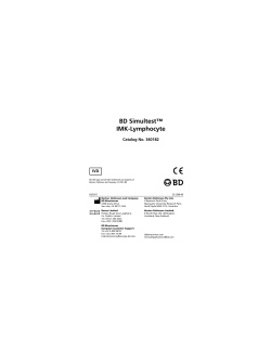 BD Simultest IMK-Lymphocyte