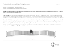 Design Rationale - Hightstown Borough