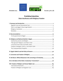 100 pages, 400 kb - Human Rights Watch