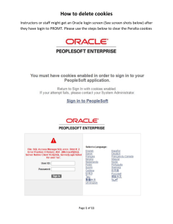 How to delete cookies