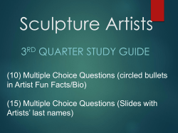 Sculpture Artists