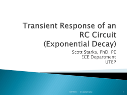 Exponential Decay