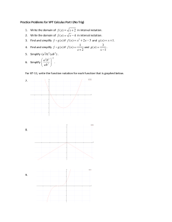 ( ) 2 f x x = ( ) 4 f x x = ( ) f g x if ( ) 2 3 f x x x = + − and ( ) 1 g x x = +