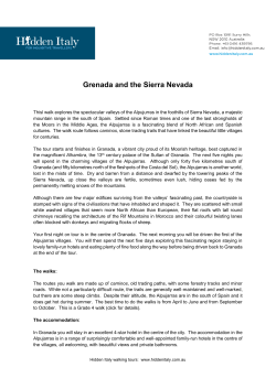 Grenada and the Sierra Nevada