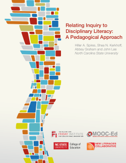 Inquiry-Based Disciplinary Literacy