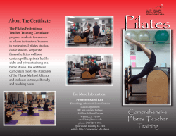 Pilates - Mt. SAC