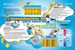 Electrochemistry 101 with Dr. Seymour Blue